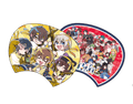 うちわ(フルコンチーム／黄)